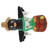 Inflatable Scarecrow Penguin Inflatable Harvest Festival Decoration with LED Light for Farm Courtyard 220‑240V Prise britannique