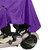 Motorcycle Rain Poncho Rainstorm Protection Unisex Single Oxford Cloth Motorcycle Adult Raincoat for Electric Bike Purple