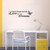 English Letter Wall Sticker with Butterflies Removable Wall Decal Home Bedroom Decor