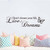 English Letter Wall Sticker with Butterflies Removable Wall Decal Home Bedroom Decor