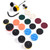 23PCS Drill Brush Attachment Set for Household Cleaning with Brushes Scouring Pads Sponge Connecting Rod
