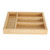Kitchen Silverware Organizer Expandable for Drawers Utensil Storage Cutlery Tray Bambusoideae 6 Slots