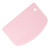 Dough Knife Scraper Pink Cat Pattern PP Cake Scraper Dough Scraper Cutter for Kitchen Home