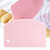 Dough Knife Scraper Pink Cat Pattern PP Cake Scraper Dough Scraper Cutter for Kitchen Home