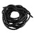 Spiral Cable Wrap Wire Protectvie Binding Organizer Home Office Cord Management 10mm (Black)