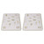 2pcs Coffee Mat Prevent Movement Absorbent Coffee Bar Mat Vibration Dampening Waterproof Coffee Maker Mat for Countertops 30x40cm/11.81x15.75in