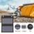 4W Foldable Solar Charger With USB Port 2PCS Carabiner Portable Solar Panel Waterproof Compact Solar Power Phone Charger For Tablet Laptop Cellphones Camping Hiking Travel