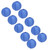 10Pcs 6 Inch Round Chinese Paper Lanterns Festive Hanging Ball Lantern for Wedding PartyRoyal Blue
