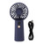Portable Handheld Fan 100 Speeds Adjustable Powerful Wind USB Rechargeable Mini Desk Personal Fan for Home Camping Office Outdoor Sports Blue