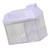 House Shaped Organizer Drawer Type Desktop Storage Box Multifunctional Desk Holder for Home Dormitory Office Purple