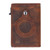 Leather Wallet Automatic Card Genuine Leather Cowhide Multi Functional Leather WalletCoffee