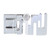 Sewing Machine Foot Holder,Household Electric Sewing Machine Elastic cloth Presser Foot