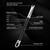 Flameless Electric Arc Lighter with LED Light USB Rechargeable Candle Lighter Safe Windproof Camp Long Lighter with Battery Display for Kitchen Camping Hiking Barbecue Stove Fireworks