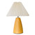 Table Lamp Pleated 3 Color Remote Control Dimmable Bedroom Bedside Night Light Retro Nordic Imitation Wood Grain creamy White