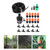 10m Drip Irrigation System Automatic Watering Garden Greenhouse Agriculture Hose Kit