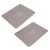 Coffee Bar Mat 3.5mm Thick Simple Anti Slip Waterproof Noise Reduction Widely Used Dish Drying Mat for Kitchen Bar Cafe 15.7x19.7in
