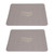 Coffee Bar Mat 3.5mm Thick Simple Anti Slip Waterproof Noise Reduction Widely Used Dish Drying Mat for Kitchen Bar Cafe 15.7x19.7in