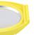 Rolled Ice Cream Maker Mini Compact Efficient Easy to Use for DIY Frozen Yogurt Sorbet Gelato Yellow