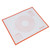 Silicone Pastry Mat Silicone Baking Mat for Fondant Rolling Dough Pie Crust Pizza CookiesRed