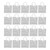 20pcs Transparent Gift Bags Large Capacity Simple Multifunctional 20cmx20cmx8cm PVC Goodie Wrap Bags for Flower Candy