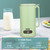 IRISHOM Multifunction Soymilk Maker 350mL Juicer Soy Milk Machine with Stainless Steel and Blade Multi Cooker Mixer for Rice Cereal Boiling Water Baby Food