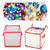 Transparent Storage Organizer Case for Storing Xmas LED Lights Garlands Christmas Tree Decorations