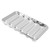 Sausage Mold Silver 6 Cavity Hot Dog Mold Stainless Steel Easy Use Clean Durable Versatile Hot Dog Pan for Steam Kitchen