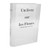 Clear Book Vase Acrylic Artistic Cultural Flavor Decorative Book Flower Vase for Floral Arrangement Home Decor Black Letter