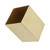 Pencil Cup 304 Stainless Steel Pencil Holder Thicken Durable Rectangular Pencil Cup for Office Dormitory School Desktop Gold