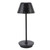 LED Desk Lamp Retro Simple Cordless Design Stepless Dimming Touch Table Light for Bedrooms Bars Restaurants Black