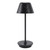 LED Desk Lamp Retro Simple Cordless Design Stepless Dimming Touch Table Light for Bedrooms Bars Restaurants Black