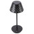 LED Desk Lamp Retro Simple Cordless Design Stepless Dimming Touch Table Light for Bedrooms Bars Restaurants Black
