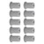 10Pcs Cable Routing Kit for Starlink Silicone Cable Feed Through Bushings,Wall Grommet for Starlink Ethernet Cable Gray