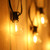 Tomshine 12m/39.37ft E12 Base G40 LED String Light with 25 Sockets & 28 Bulbs IP45 Water-resistant Connectable Hanging Fairy Lights Indoor Outdoor Decoration Lighting for Garden Patio Backyard Christmas