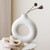 Nordic Ring Shape Vase Modern Decorative Vases Ceramic Flower Vase Modern Art Round Shape Vase Dried Flowers Handmade Vases for Home Decoration