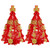 2 Set 32x20cm DIY Felt Tree Decorations for Garden Courtyard New Year Wedding Room Ornaments