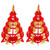 2 Set 32x20cm DIY Felt Tree Decorations for Garden Courtyard New Year Wedding Room Ornaments