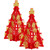 2 Set 32x20cm DIY Felt Tree Decorations for Garden Courtyard New Year Wedding Room Ornaments