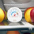 Refrigerator Freezer Thermometer Large Dial Thermometer(Mechanical White)