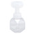 300ml Foaming Bottle PETG Plastic Flower Shape Portable Soap Liquid Dispenser BottlesTransparent