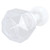 300ml Foaming Bottle PETG Plastic Flower Shape Portable Soap Liquid Dispenser BottlesTransparent