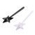2Pcs Wand Shape Salt Pepper Shaker Plastic Cute Star Shaped Salt Dispenser Black White Kitchen Supplies