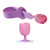 Toilet Lid Lifter Cute Tulip Durable Silicone Toilet Seat Cover Lift Handle Avoid Touching Purple
