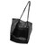 Mesh Beach Handbag Large Capacity Quick Dry Multifunctional Breathable Shopping Travel Bag Black