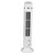 Bladeless Tower Fan Portable USB Desk Fan with Light for Home Bedroom Office