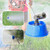 7 Hole Atomizing Nozzle Head High Pressure Atomizing Rotating Nozzle Swivel Windproof Nozzle for Agriculture Gardens Courtyards
