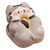 Ice Silk V Shaped Nap Pillow Napping Artifact Cute Animal Sleeping Pillow Cushion for Office Students Grey Cat