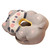 Ice Silk V Shaped Nap Pillow Napping Artifact Cute Animal Sleeping Pillow Cushion for Office Students Grey Cat
