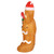 1.5m Height Christmas Inflatables Gingerbread Man with Candy Canes Blow Up Yard Decoration Snowman with LED Lights AU Plug 100‑240V