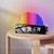 Colorful Alarm Clock Morning Wake Up Alarm Sunrise Simulator Bedroom Night Light Support 2 Wakeup Modes Multi-Color/Brightness Adjustable for Home Bedroom Living Room Decoration Holiday Gifts